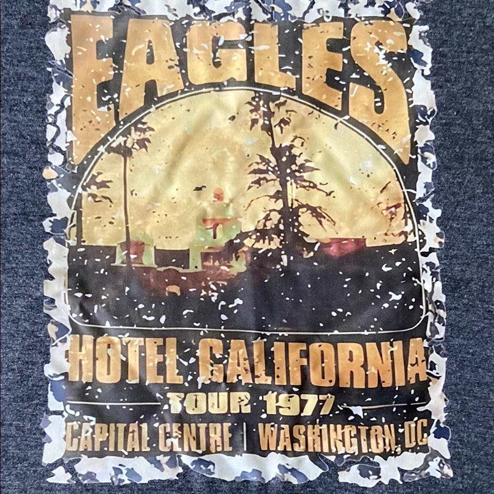 2for $20: Eagles Hotel California Tour 1977 Graphic Tee